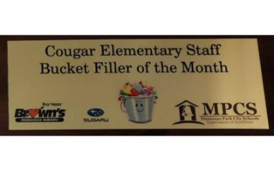 Filling Hearts & Buckets, Cougar Elementary School