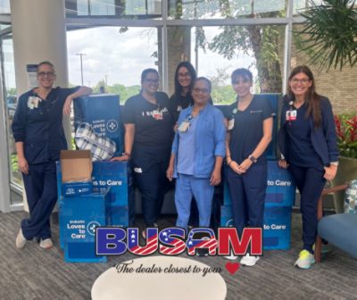 Busam Subaru Love Story: Mercy Health Hospital Drop-Off Donation 