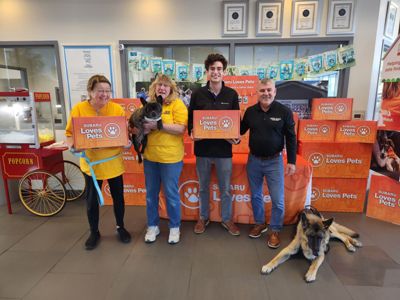 Lester Glenn Subaru Celebrates Subaru Loves Pets Month with Rescue Ridge