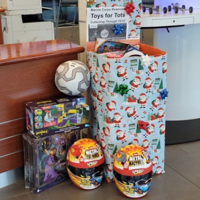 Sport Subaru Collected Donations for the Marine Corp Reserve Toys for Tots Campaign