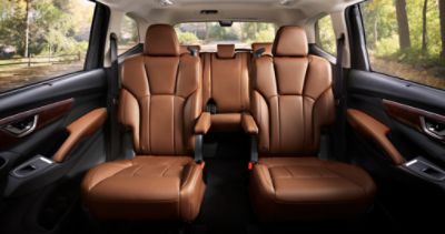 Touring interior shown in Java Brown Nappa Leather