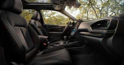 Touring interior shown in Black Leather