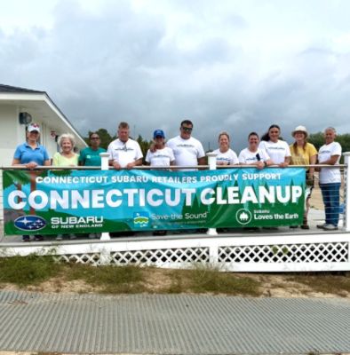 Holmgren Subaru Cleans Up the Coast. A Day of Stewardship at Esker Point Beach.