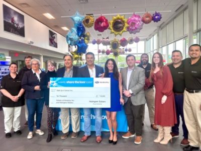 Holmgren Subaru Shares the Love With Those Fighting Cancer