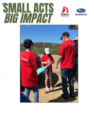 Subaru Loves the Earth Beach Clean Up