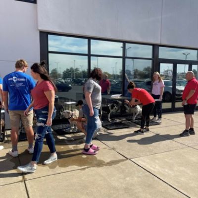 It Takes a Village - Dog Adoption event