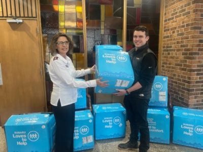 Subaru Operation Warm Partners with The Salvation Army Genesee County