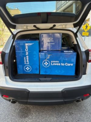 Comfort, Care, and Community in Action- Thank you, LaFontaine Subaru!