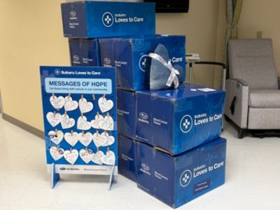 Wrapping Our Community in Comfort: Subaru Loves to Care at Freeman Cornell-Beshore Cancer Institute - Sam J.