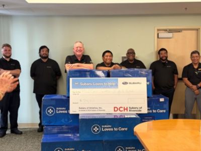 Subaru Loves to Care Brings Comfort and Hope to Patients at Loma Linda Cancer Center 