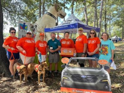 Paul Moak Subaru Sponors Pet Parade & Contest for WellsFest 39th Year!