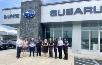 Burke Subaru supports Middle Township Police Department