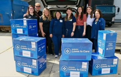 Hendrick Subaru Shares the Love Through Comfort and Care