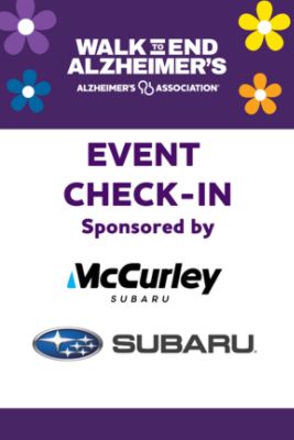 McCurley Subaru Helps Drive the Mission to End Alzheimer’s