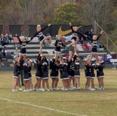 Dobson Youth Cheerleaders thank Scenic Subaru! 