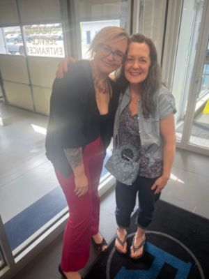 Celebrating Birthday at Reynolds Subaru