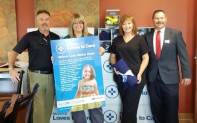 Subaru & LLS Deliver Blankets to Cancer Patients