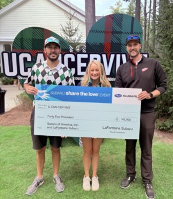 UCANCERVIVE Loves LaFontaine Subaru!