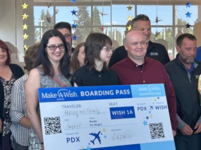 Royal Moore Subaru helps make Haley's wish to go to Japan come true!