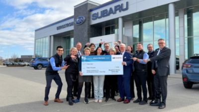 Bergstrom Subaru Supports Healing with $15,000 Donation to Camp Lloyd