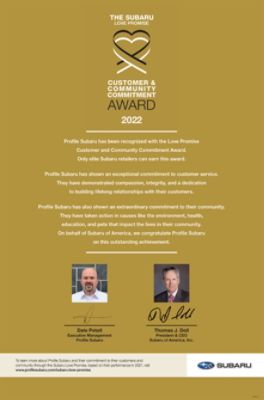 Profile Subaru