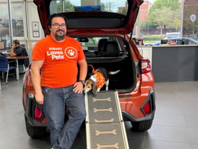 Dulles Subaru love pets and FOHA