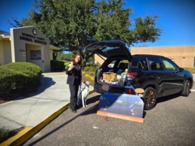 Subaru North Orlando Fills A Forester with Help from Community