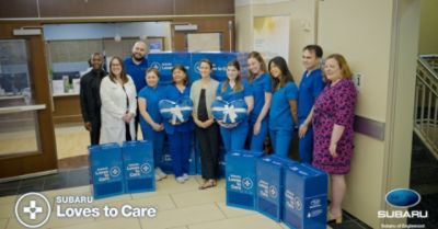 Subaru of Englewood & LLS Blanket Donation