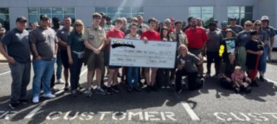 Donation to Piedmont Council Boy Scouts
