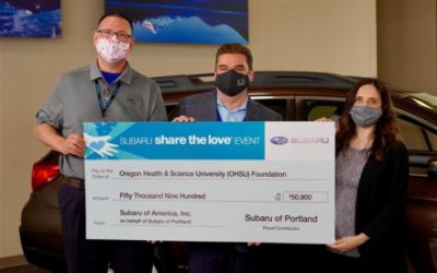 Doernbecher+Subaru of Portland=Subaru Love Promise