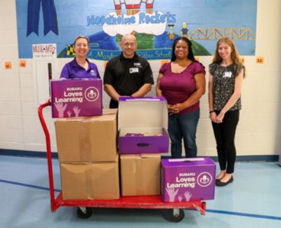 Subaru Owings Mills Loves Learning with Woodholme