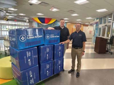The Leukemia & Lymphoma Society Blanket Delivery