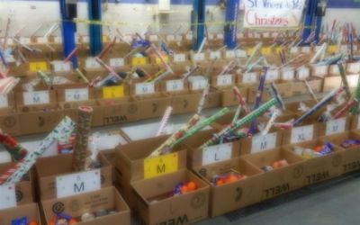 Christmas Basket project needed a building