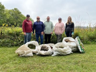 Don Miller Subaru East volunteers collect seeds for Prairie land restoration!