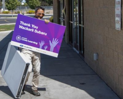 Wackerli Subaru Loves Dora Erickson Elementary