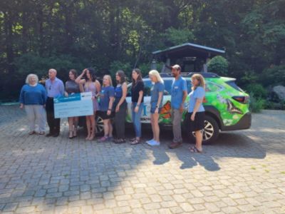 Grayson Subaru Presents $46K+ Check to Ijams from Subaru Share the Love® Event