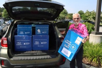 AutoNation Subaru Delivers Comfort to Cancer Patients!