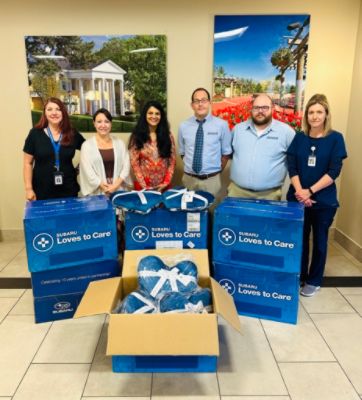 Wheeling Subaru donates to Wheeling Hospital