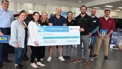 Annapolis Subaru supports Ulman Foundation and Young Adults with Cancer