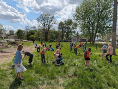 Partnering for a healthier creek