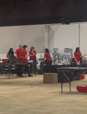 Driving donors and participants to the Take 5 to Care Holiday Blood Drive