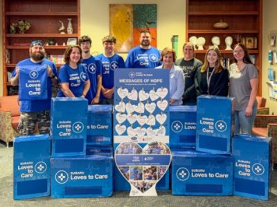 🧣 Subaru Loves to Care – Blanket Distribution