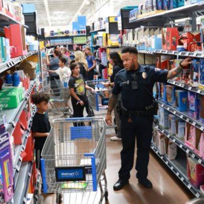 Aurora Police Assoc.Charitable Foundation Shop with a cop 2026 back to school event. - Christopher D.