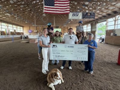 Horses making "Miracles Happen on Horseback!"