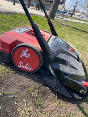 Downtown Cleanup Day sprouted by Grand Forks Subaru
