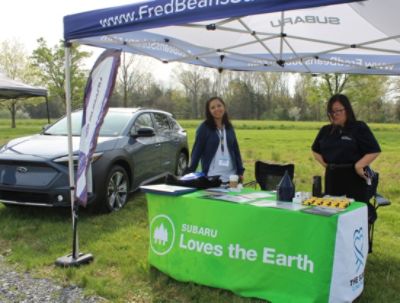 Fred Beans Subaru at the 1st ever Tinicum Community Earth Day Fair!