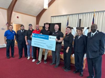 Donation to The Slavation Army Of Plattsburgh 