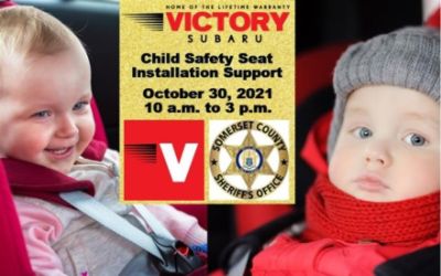 Victory Subaru hosts child safety seat checks