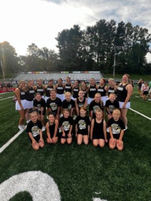 Dobson Youth Cheerleaders thank Scenic Subaru! 