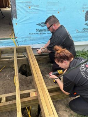 GREAT VOLUNTEER DAYS WITH HABITAT FOR HUMANITY HURON VALLEY!